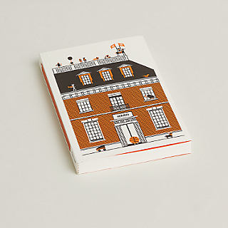 Madison blank notebook - Grey | Hermès USA