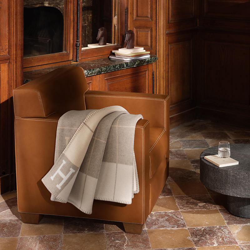 Avalon III throw blanket | Hermès Canada