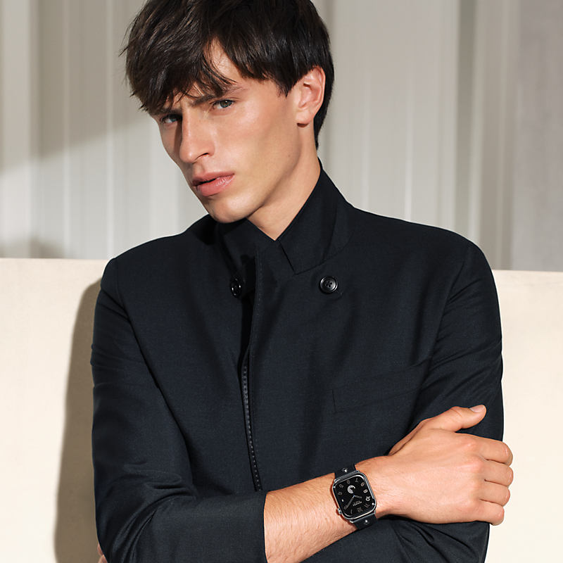 Band Apple Watch Hermès Single Tour 46 mm Clou de Selle | Hermès USA