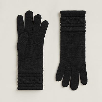 Jump F gloves - Green | Hermès USA