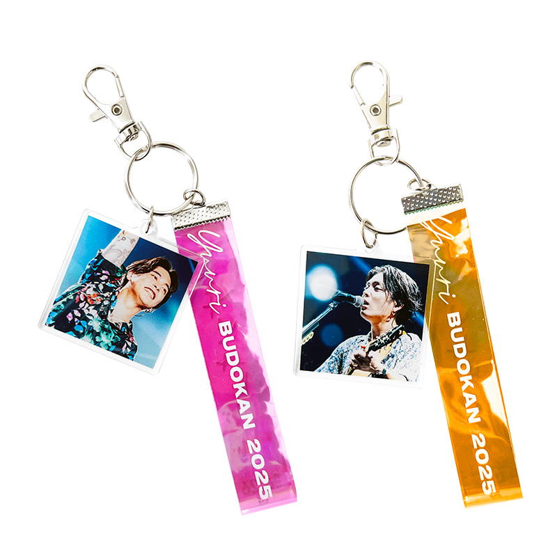 会場限定】YUURI 日本武道館2025 Silver Tape Keyholder - 優里