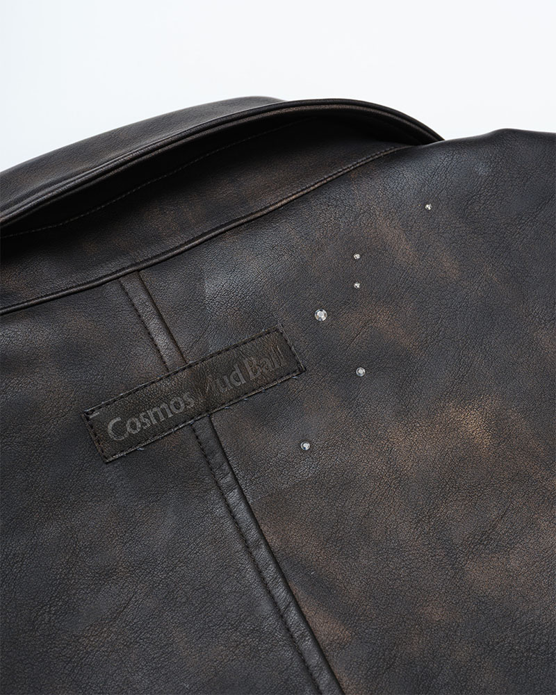 Zutomud Fake Leather Blouson - ZUTOMAYO MART