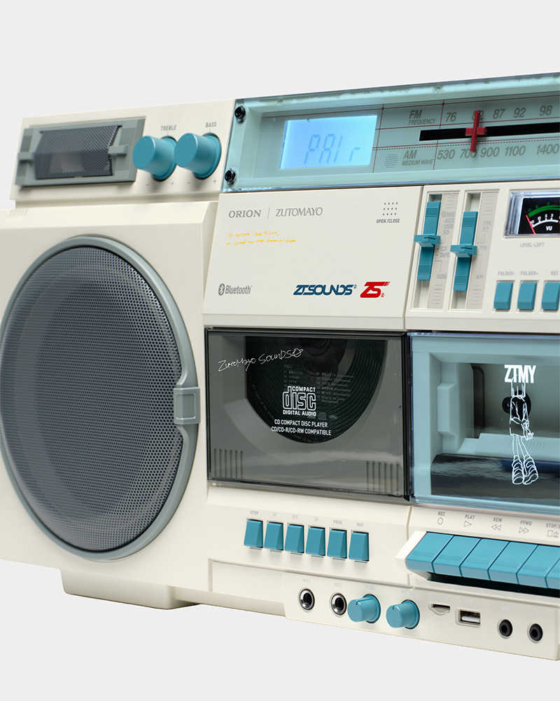 ORION SCR-B9(Z) × ZUTOMAYO ＜Bluetooth®機能搭載CDステレオラジオ