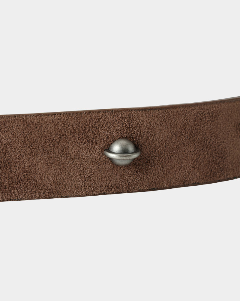 Saturn Velour Belt (Camel) - ZUTOMAYO MART