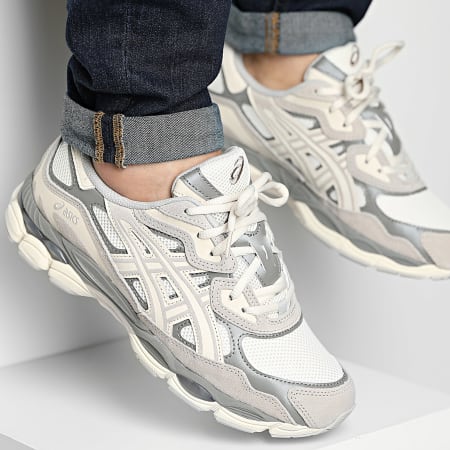 Asics - Sneakers Gel NYC 1201A789 Cream Oyster Grey - Ryses