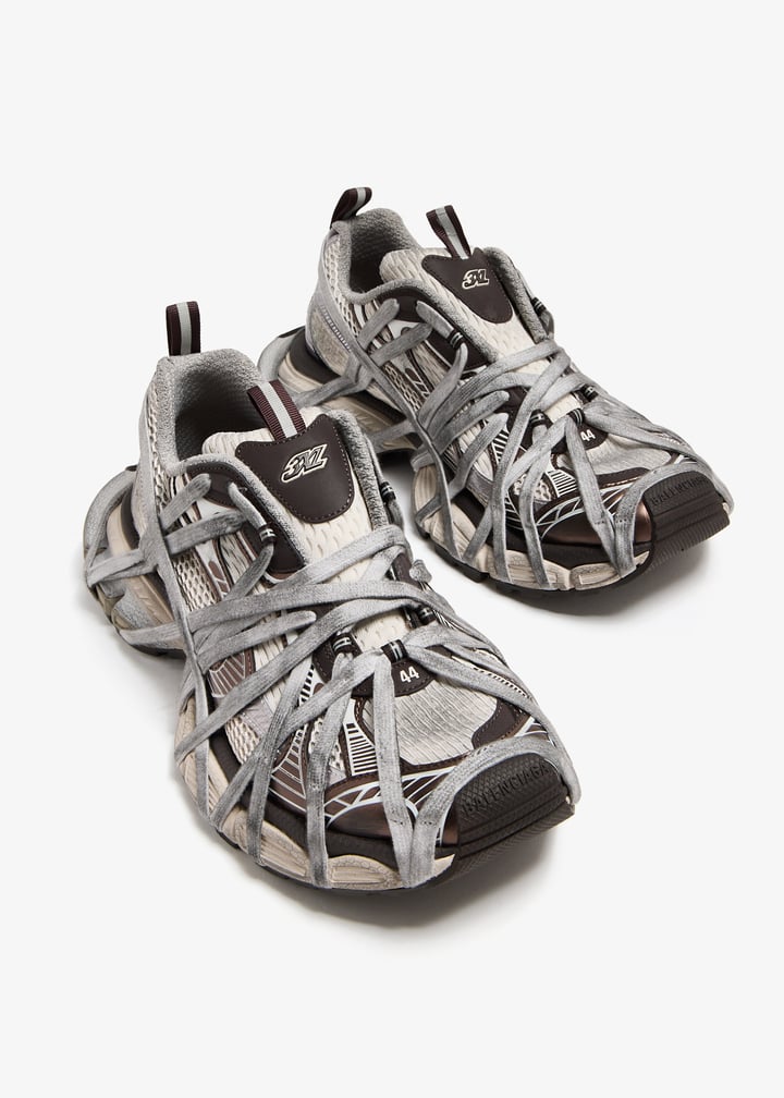 Balenciaga 3XL Extreme lace sneakers for Men - Grey in USA | Level