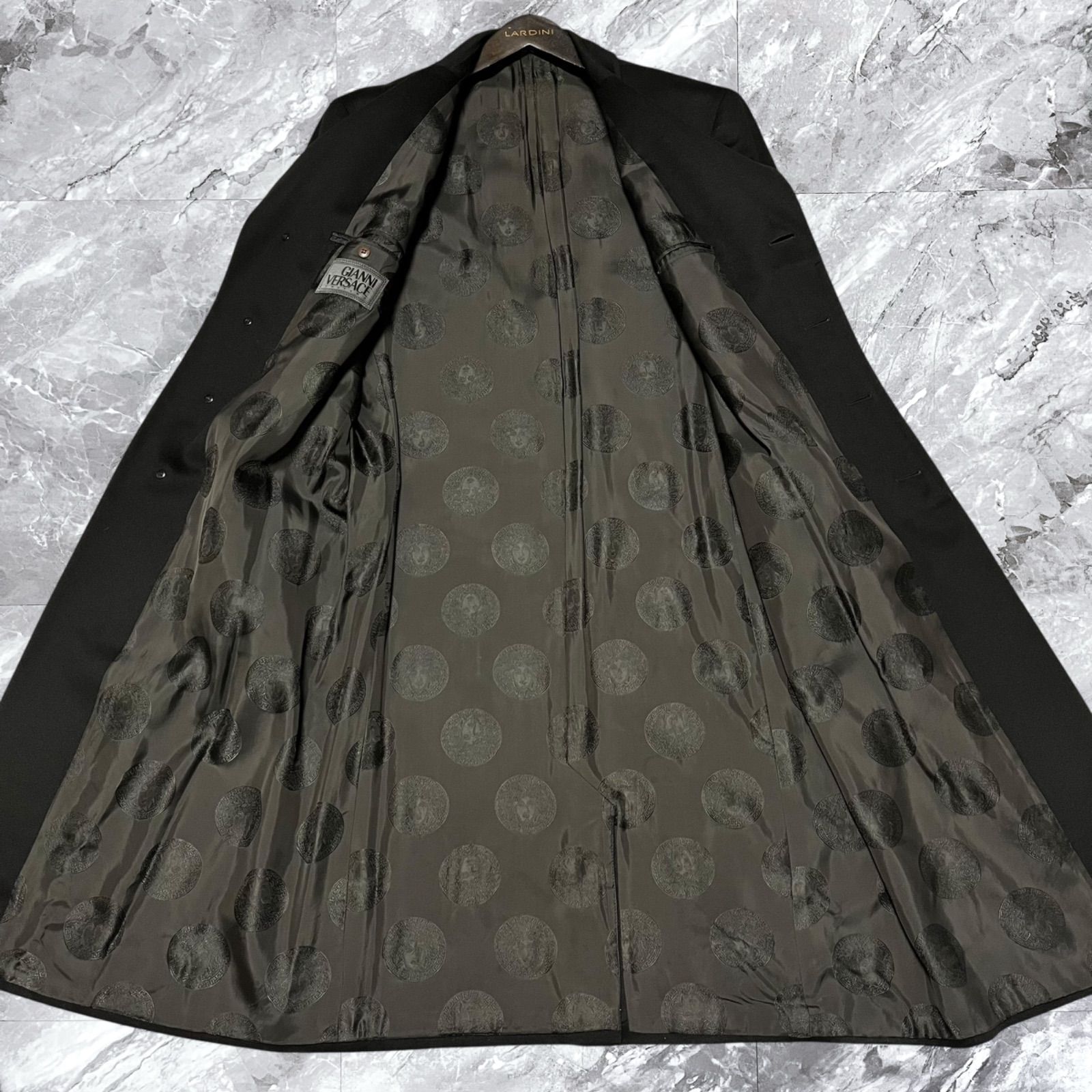 大きいサイズ GIANNI VERSACE ジャンニヴェルサーチ チェスターコート