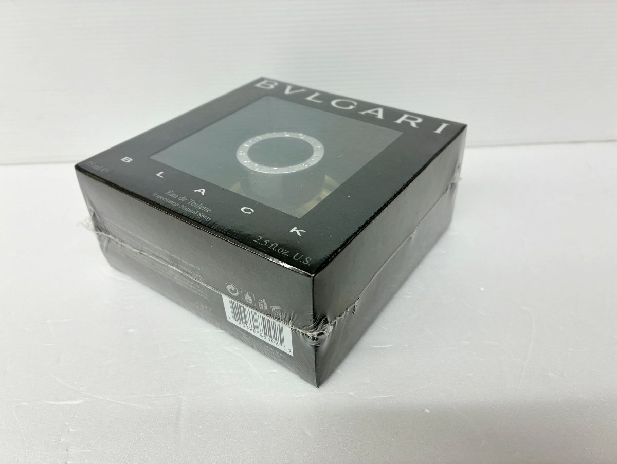 未開封 BVLGARI ブルガリ ブラック オードトワレ 75ml イタリア製