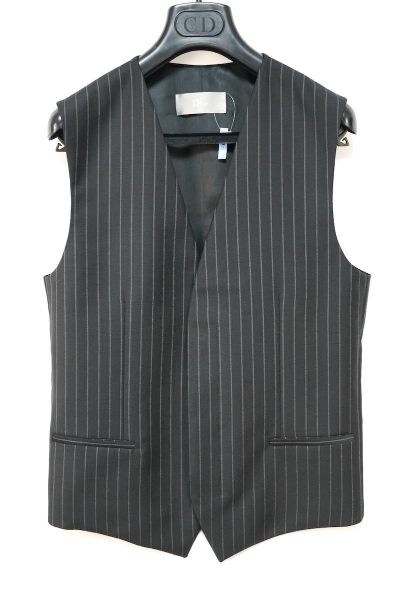 DIOR HOMME ディール オム セットアップ ストライプジャケット & ジレ