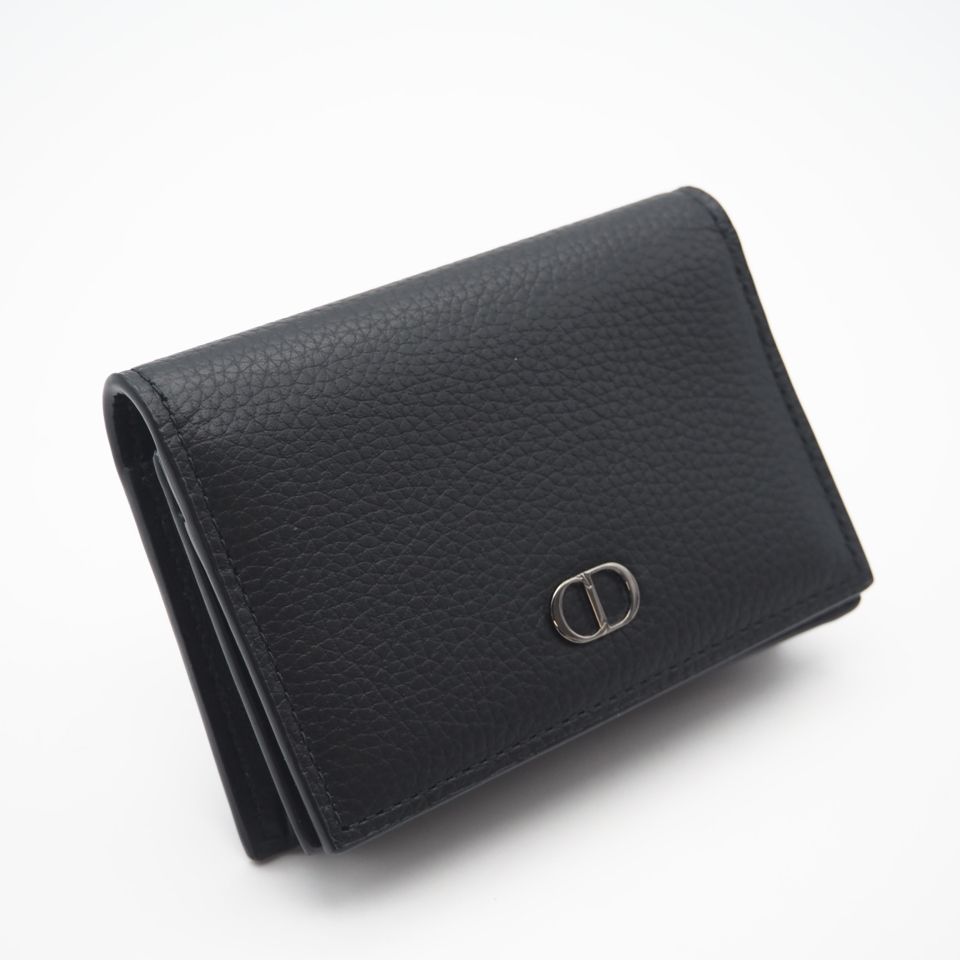 ☆3日以内返品可☆ 極美品 Dior ディオール CD Icon 二つ折り名刺入れ