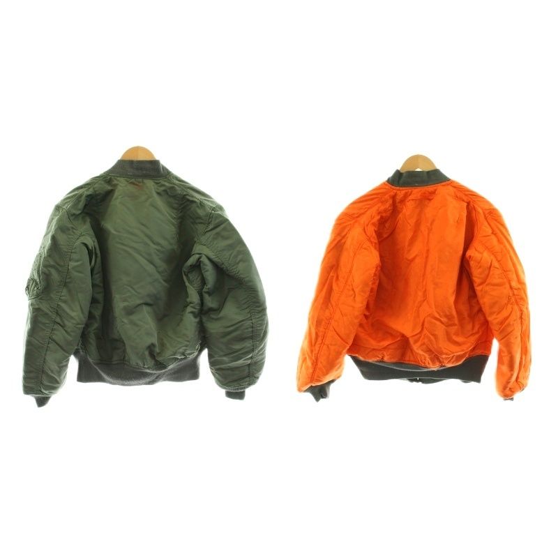 アルファ ALPHA Industries MA-1 フライトジャケット ブルゾン 中綿