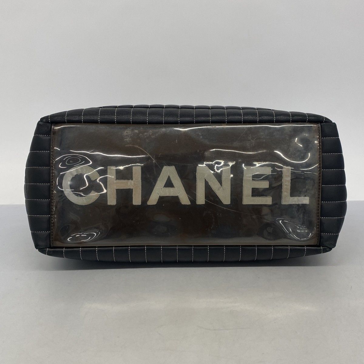 6bd5396-k】シャネル チェーントート ニューマドモアゼル ラムスキン