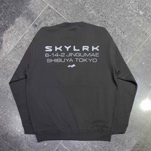 SKYLRK 2025 TOKYO POP UP CREWNECK SWEAT SIZE-L SLT025-1007