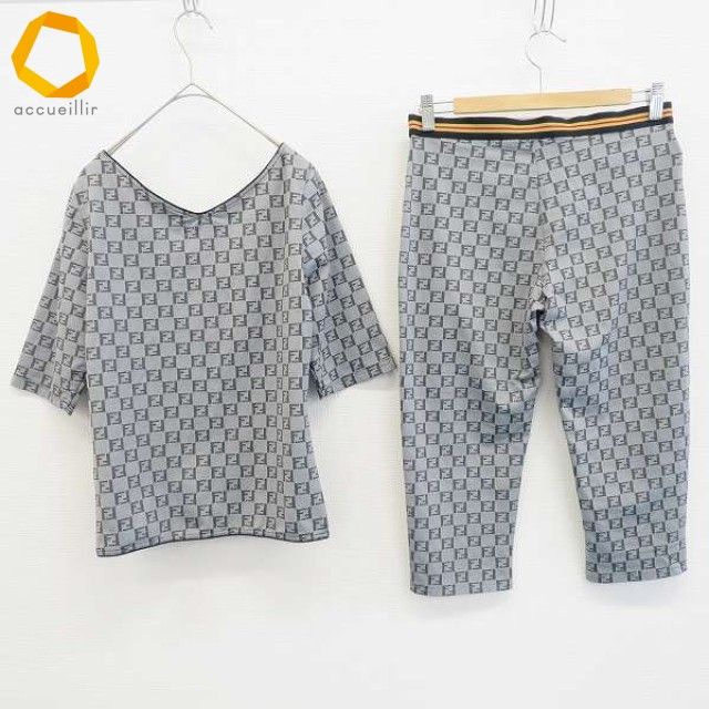 フェンディ FENDI イタリア製 セットアップ カットソー Tシャツ パンツ