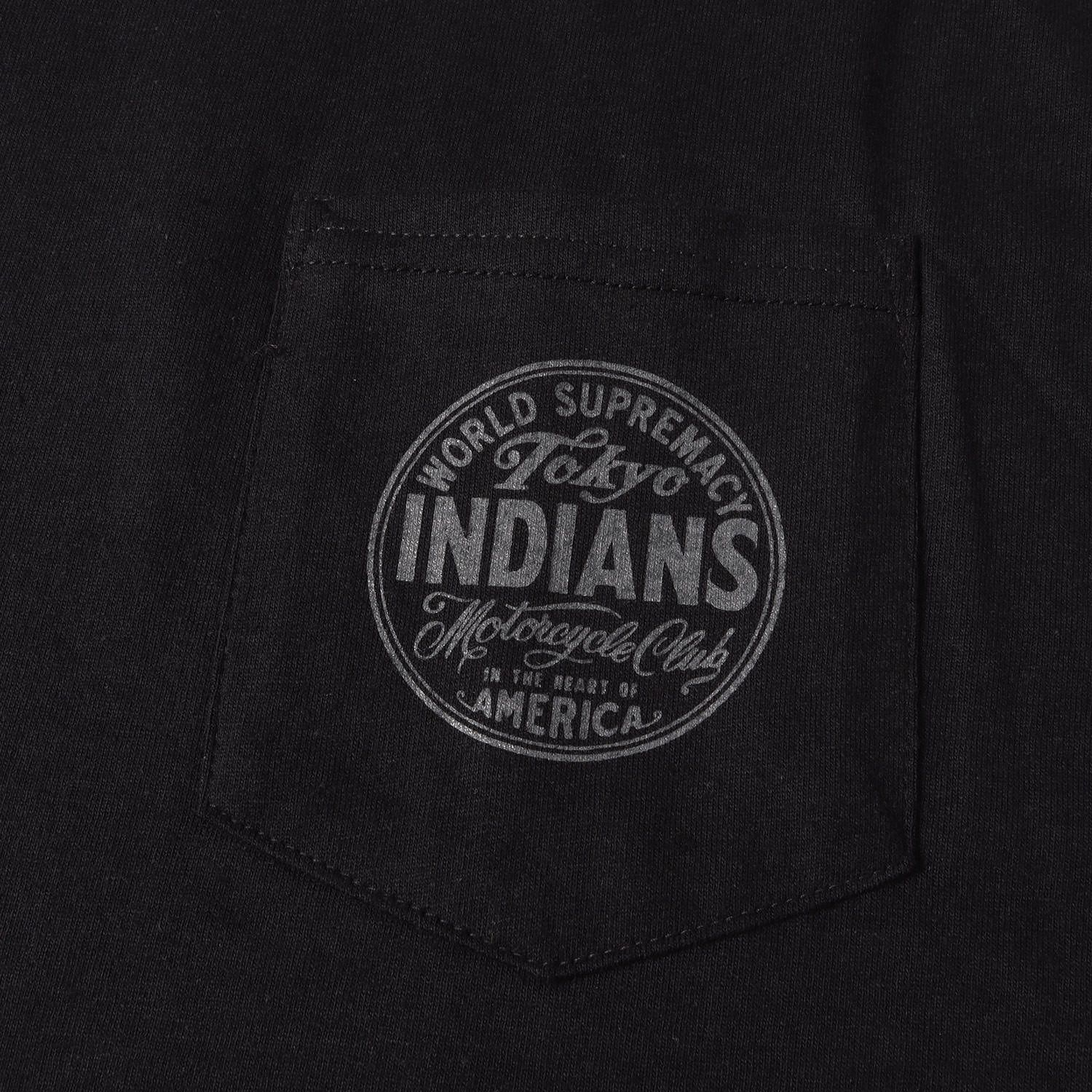 新品同様】Timc Inc. 東京インディアンズ モーターサイクル Tシャツ