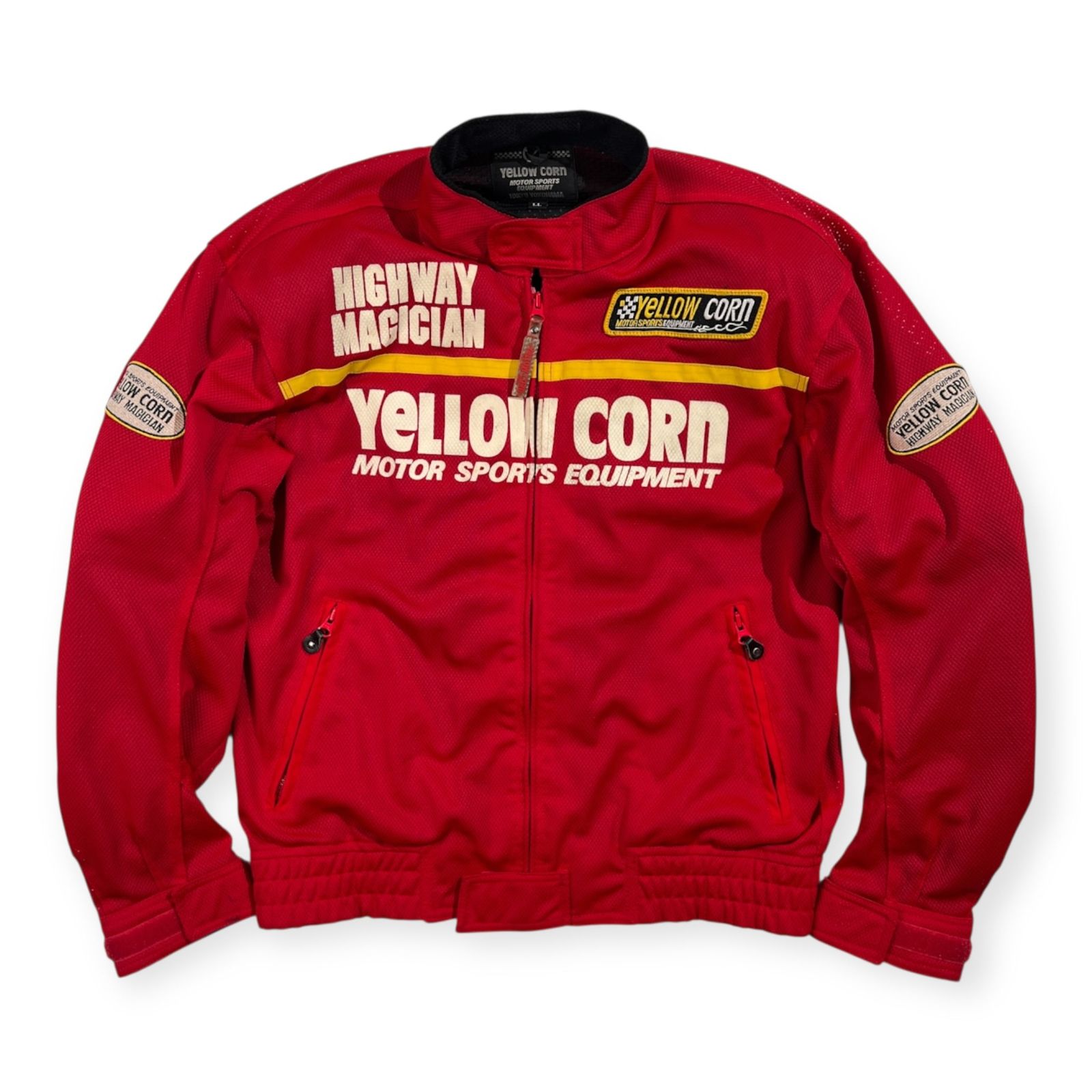 YELLOW CORN イエローコーン メッシュ ライディングジャケット LL