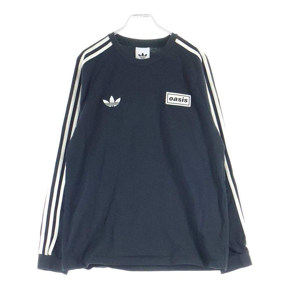 adidas (アディダス) × OASIS TOUR live'25 3-STRIPE L/S TEE オアシス