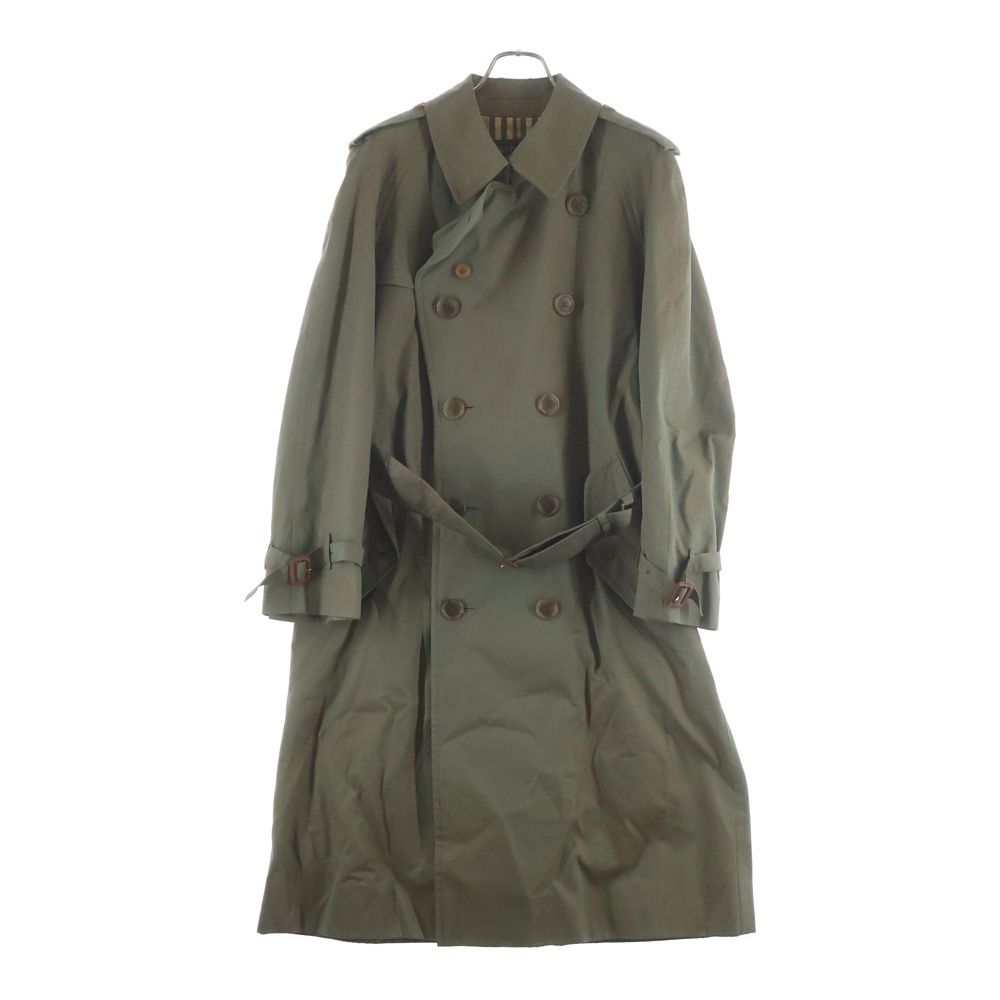 BURBERRY (バーバリー) 玉虫色 裏地ノバチェック総柄 トレンチコート