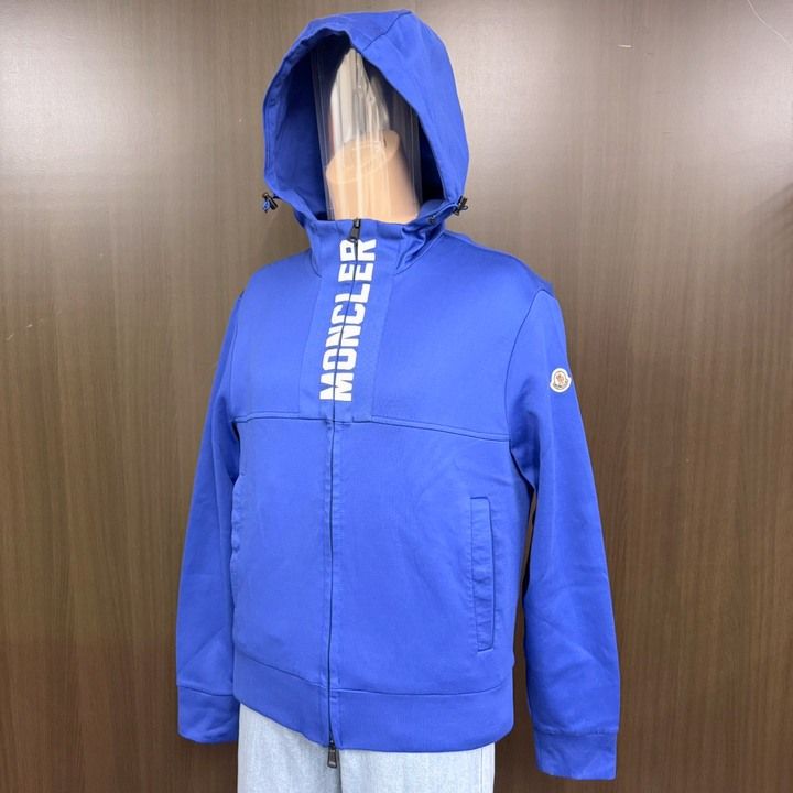 MONCLER モンクレール ジップアップパーカー MAGLIA CARDIGAN ブルー