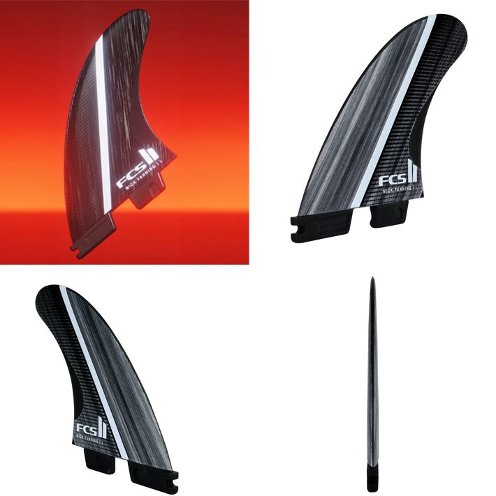 FCS2フィン エフシーエス2フィン MICK FANNING FIBRE FUSION TRI FIN
