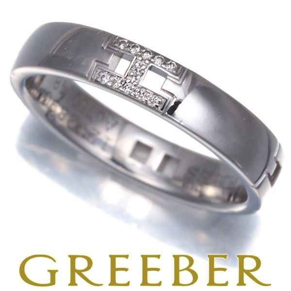 エルメス リング ダイヤ ダイヤモンド エヴァーヘラクレス 48号 K18WG