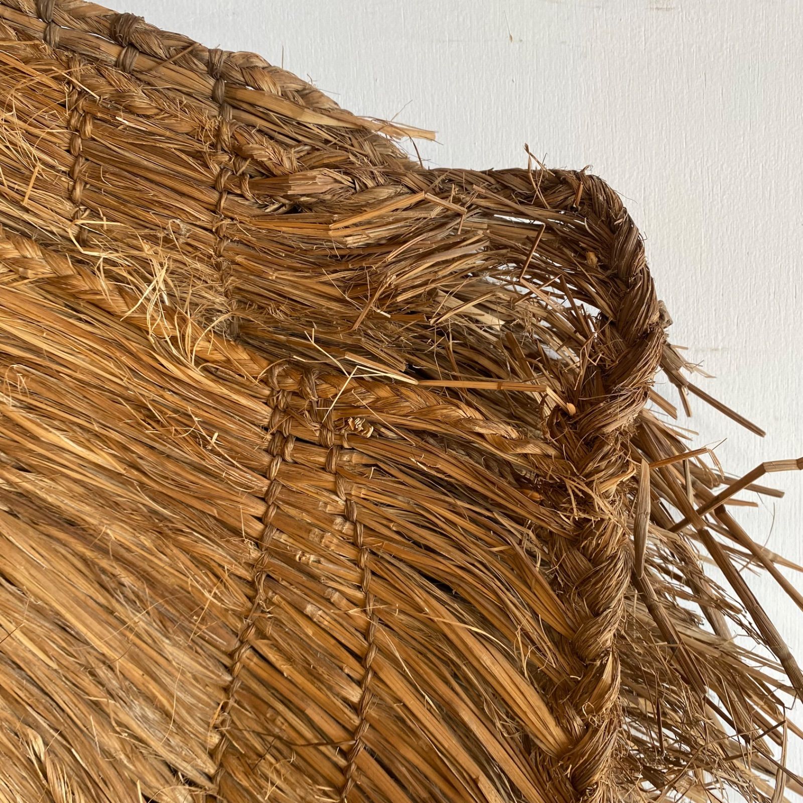 アンティーク 藁蓑 蓑 みの 民藝 民具 オブジェ y565 - メルカリ