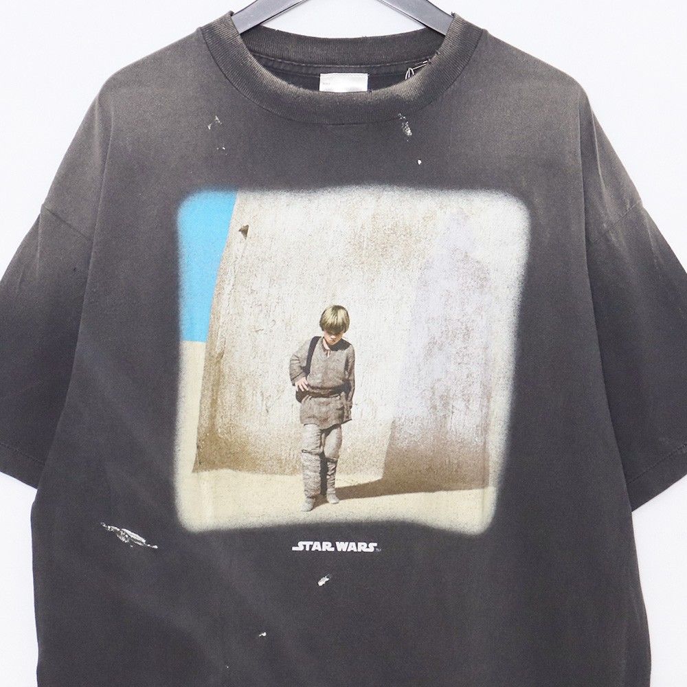 未使用 SAINT MICHAEL SW_SS TEE ANAKIN Lサイズ ブラック SM-HR8-0000