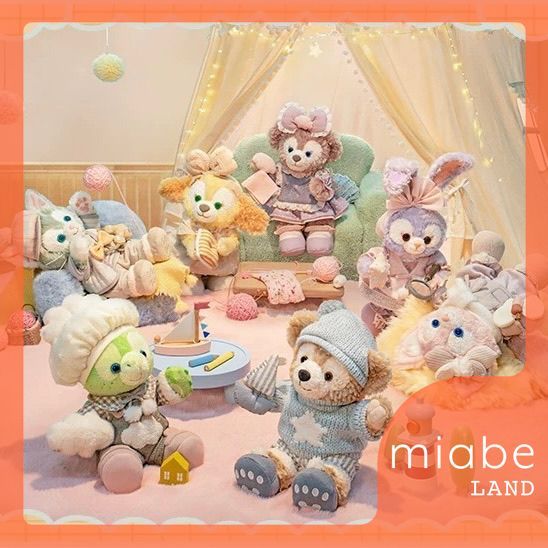 上海ディズニー リラックスシリーズ パジャマ ダッフィー シェリーメイ