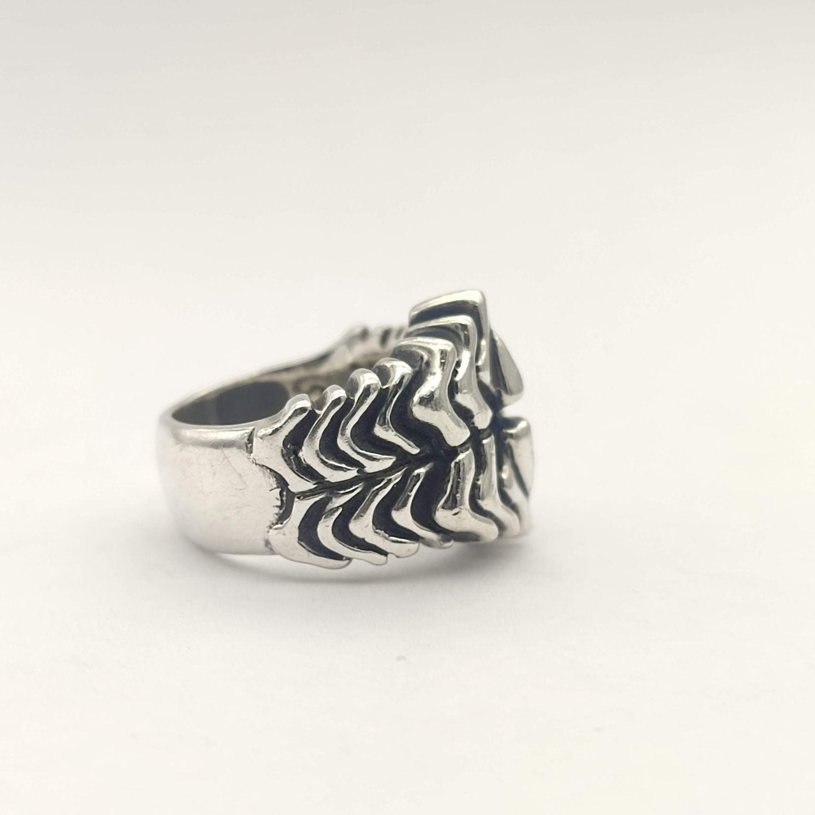 美品】NAGUAL ナグァール シルバーデザインリング SILVER シルバー925