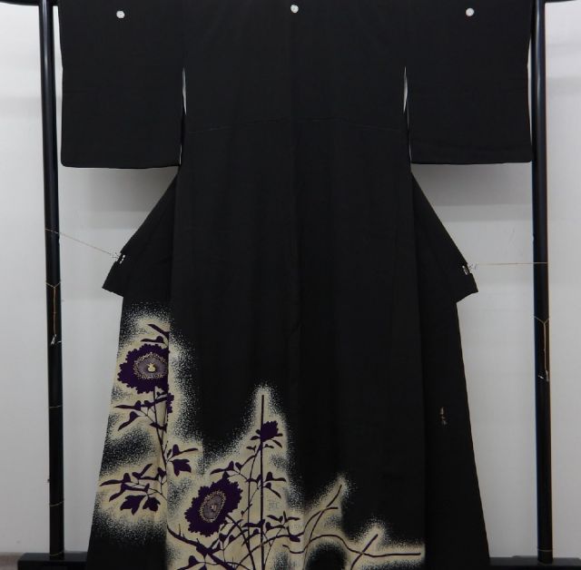 楽布特選〕P34237 「森口華弘」作 人間国宝 黒留袖 袷 bk - メルカリ