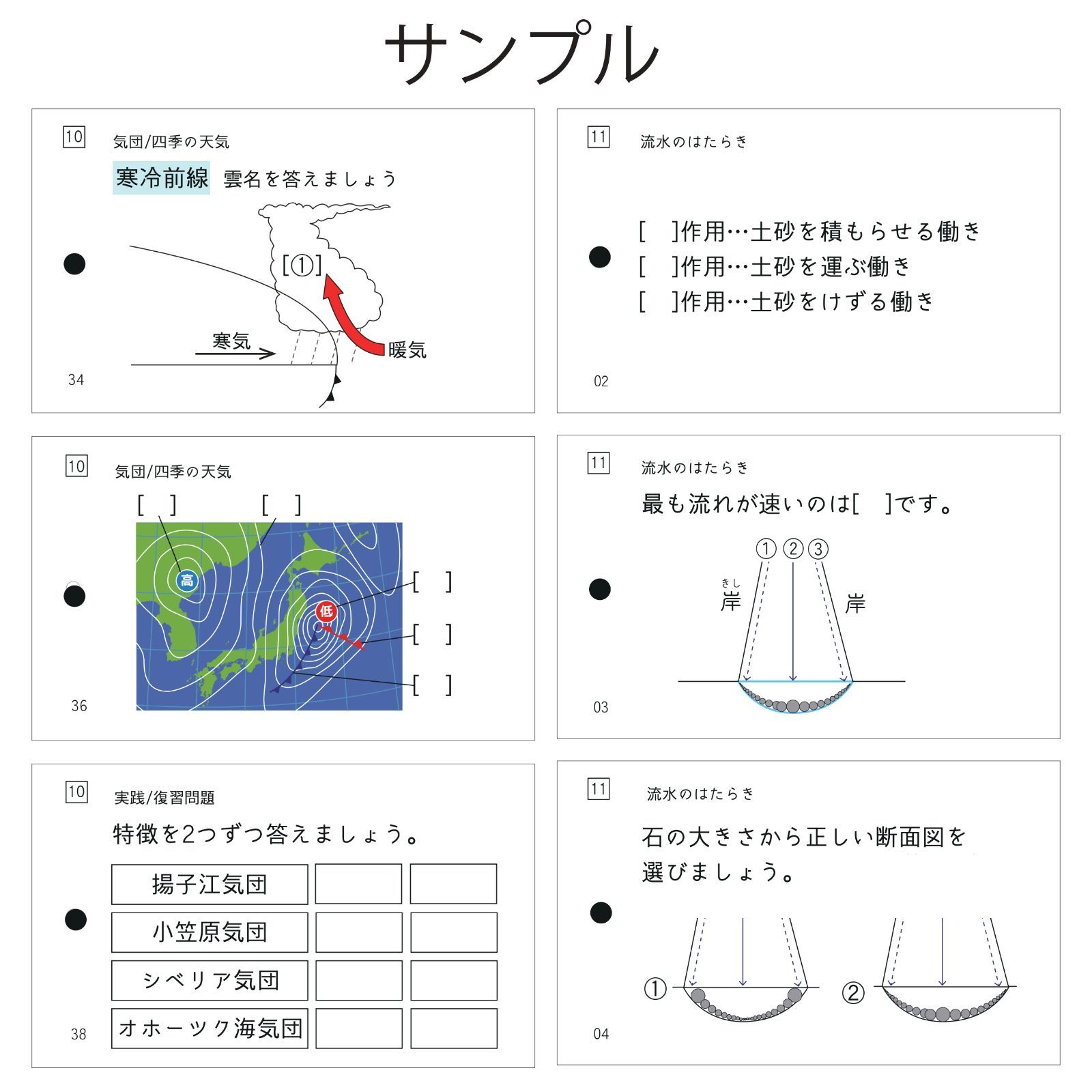 中学受験 地学マスター 理科マスターシリーズ① 暗記カード - メルカリ