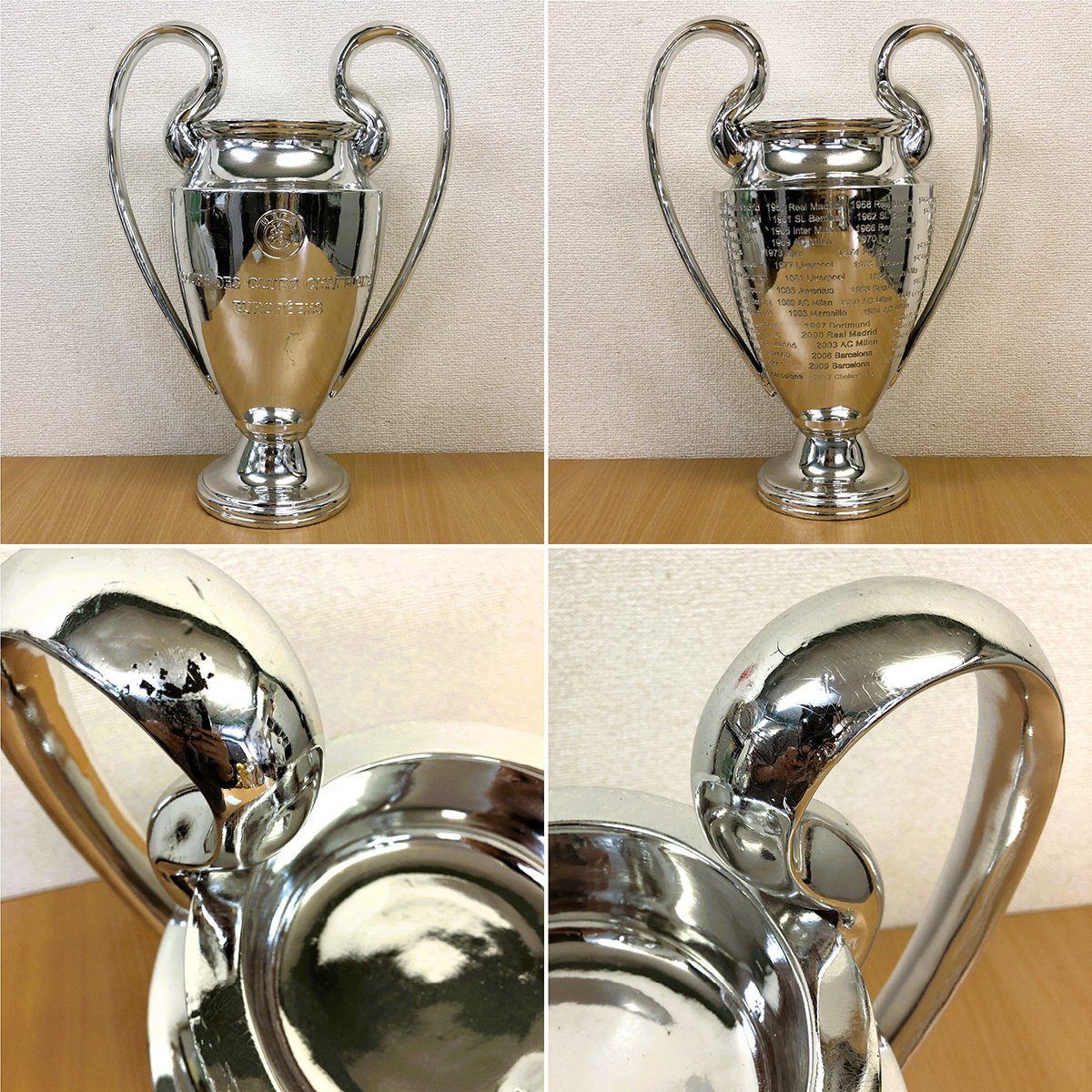 サッカー レプリカ トロフィー UEFAチャンピオンズリーグ ワールド