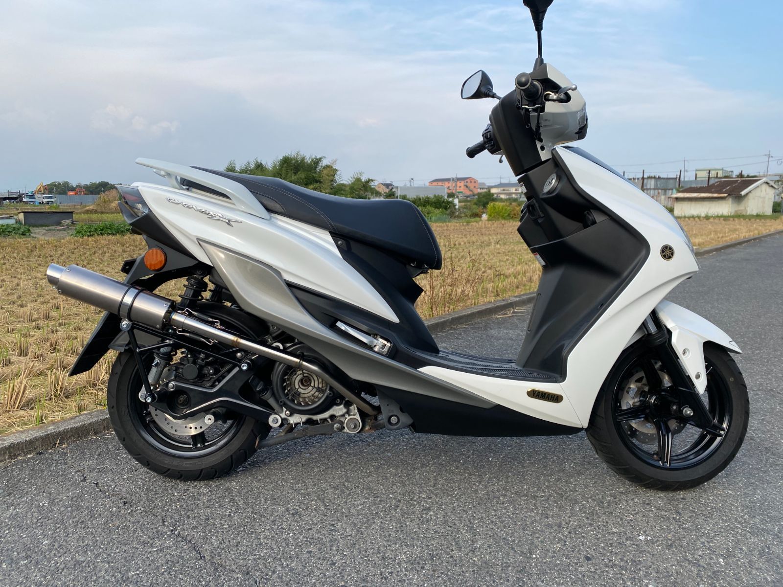 公式 ガレージ バル製 シグナスXマフラー 2025モデルバッフル付き