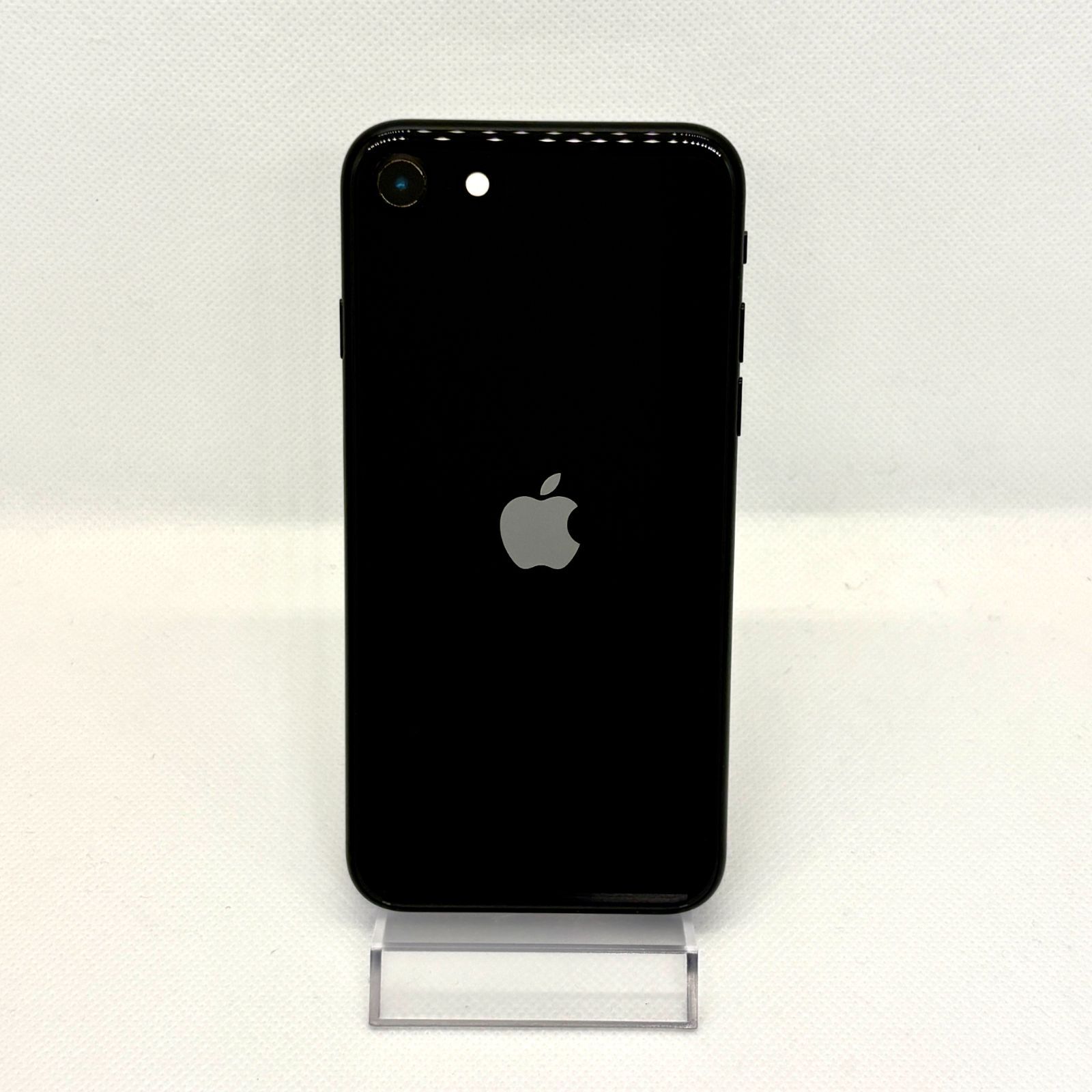 良品】【新品バッテリー100%】iPhone SE2 64GB ブラック 8231 SIM