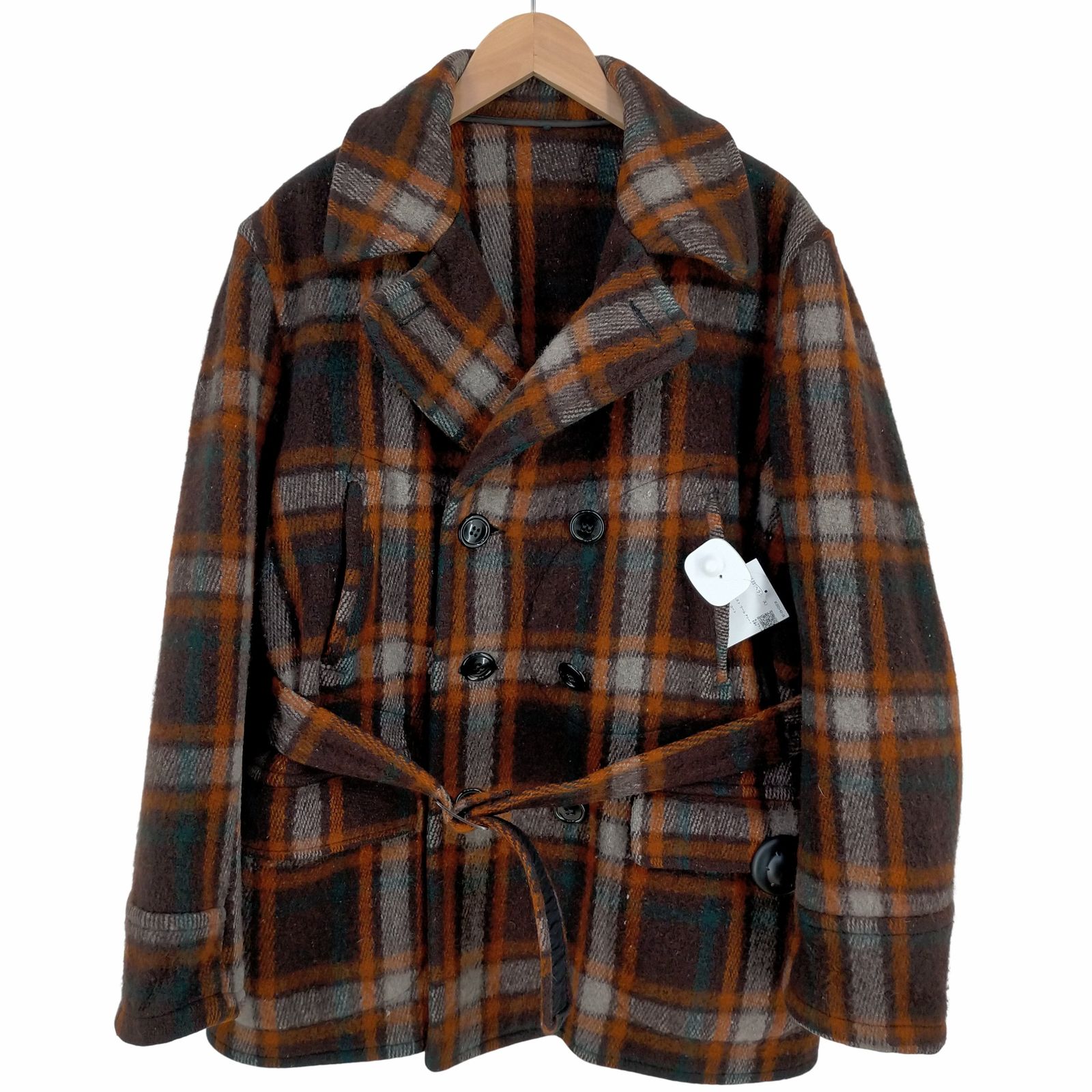 ヘラクレス HERCULES 40s ダブルブレスト ウール Pコート メンズ 表記