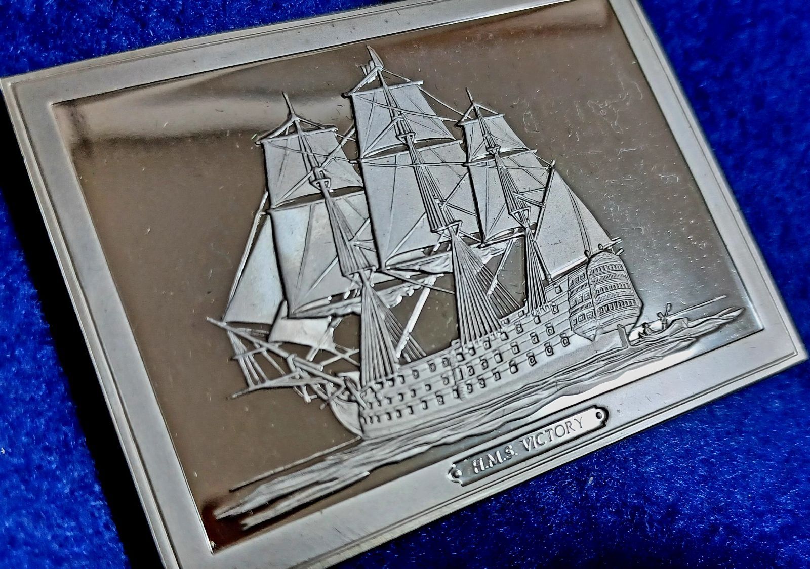 フランクリン・ミント社 シリーズ 世界の船 メダル インゴット 純銀