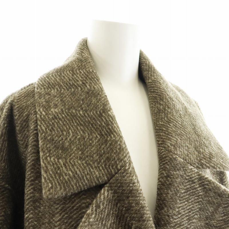 スピック&スパン Spick&Span 22AW Wスライバーヘリンボーンミドル