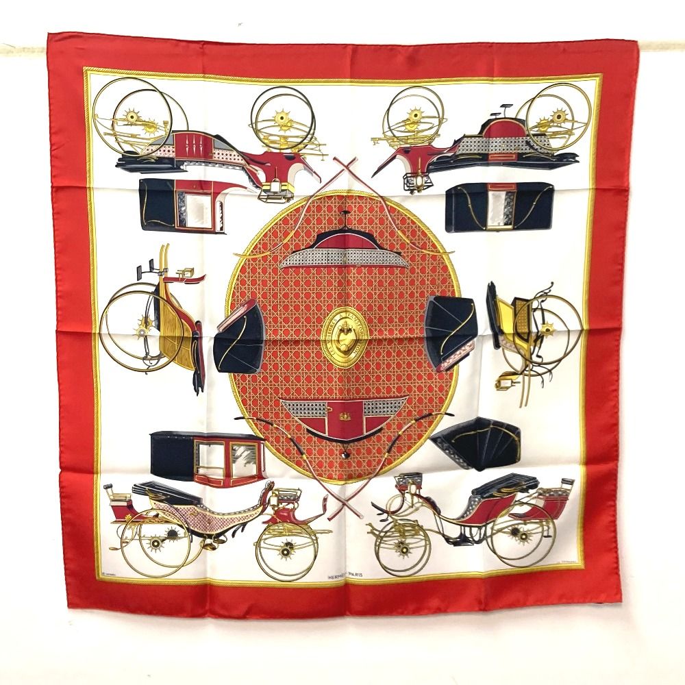 HERMES エルメス スカーフ カレ90 シルク - メルカリ