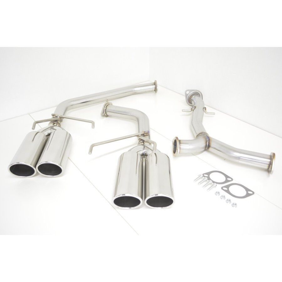 BRASH】GRX130系 マークX BRASH 4本出し マフラー 直管 ストレート