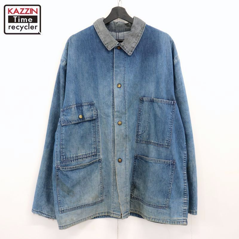 70s vintage CARTER'S デニム カバーオール メンズ XL~サイズ相当