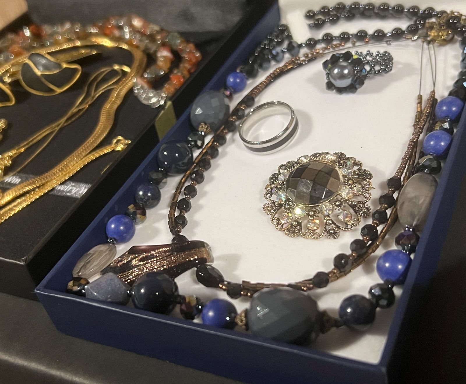 遺品整理 生前整理 アクセサリーまとめ売り ネックレス イヤリング