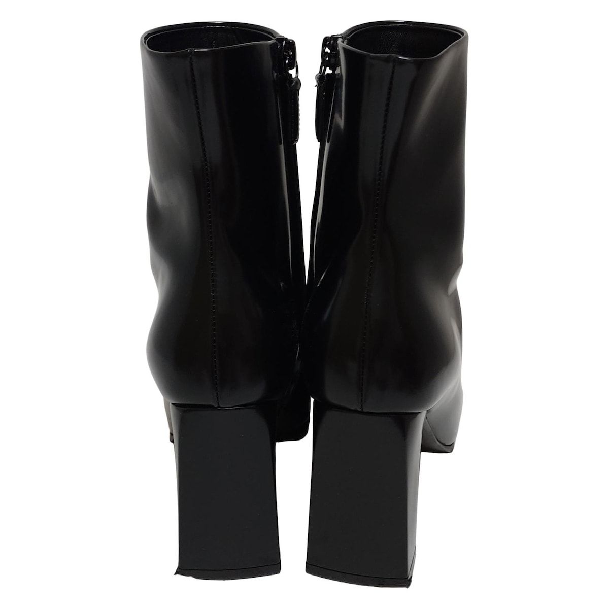 BALENCIAGA(バレンシアガ) ショートブーツ 36 レディース - 黒 レザー