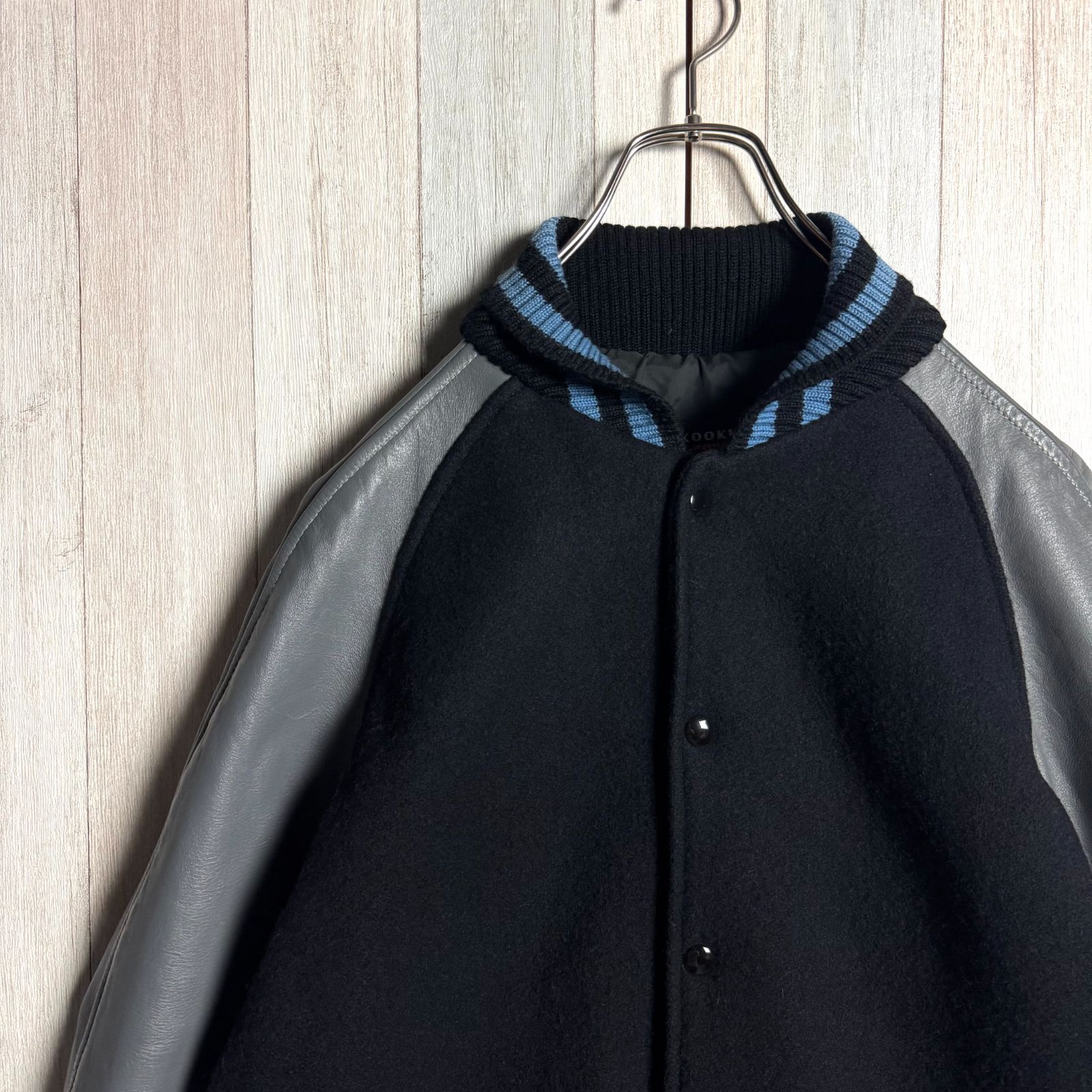 USA製 SKOOKUM スクーカム ファラオジャケット 袖レザー スタジャン