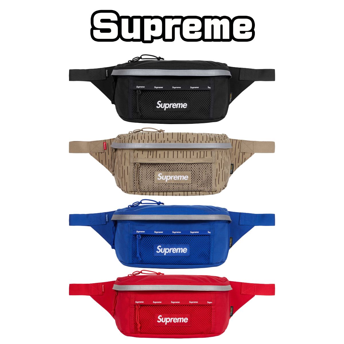 シュプリーム ウエストバッグ Supreme Waist Bag ポーチ ショルダー 鞄