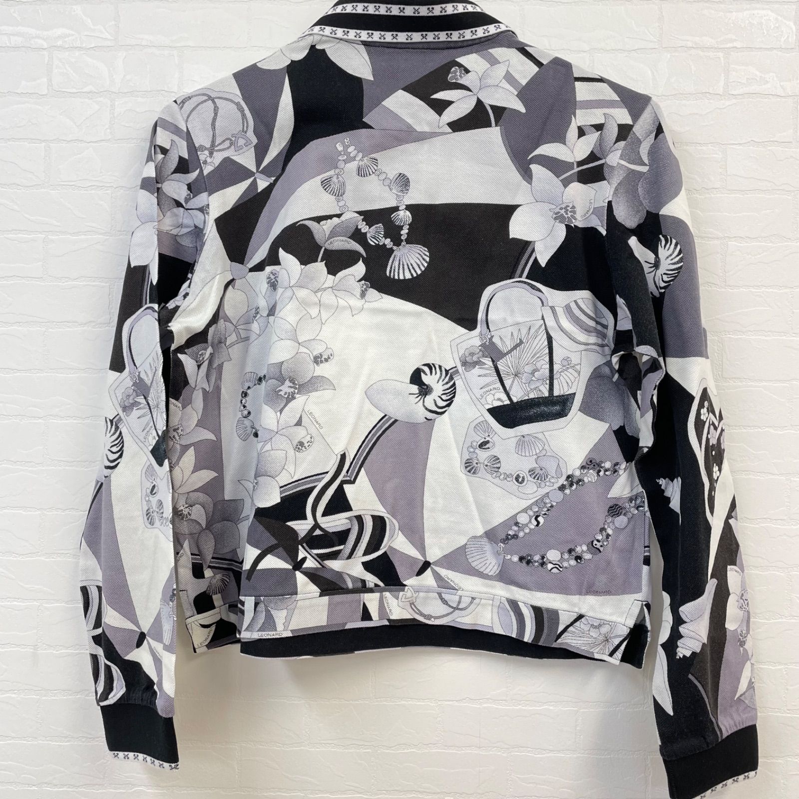 美品✨ LEONARD SPORT レオナールスポーツ ポロシャツ 長袖 42 e.s