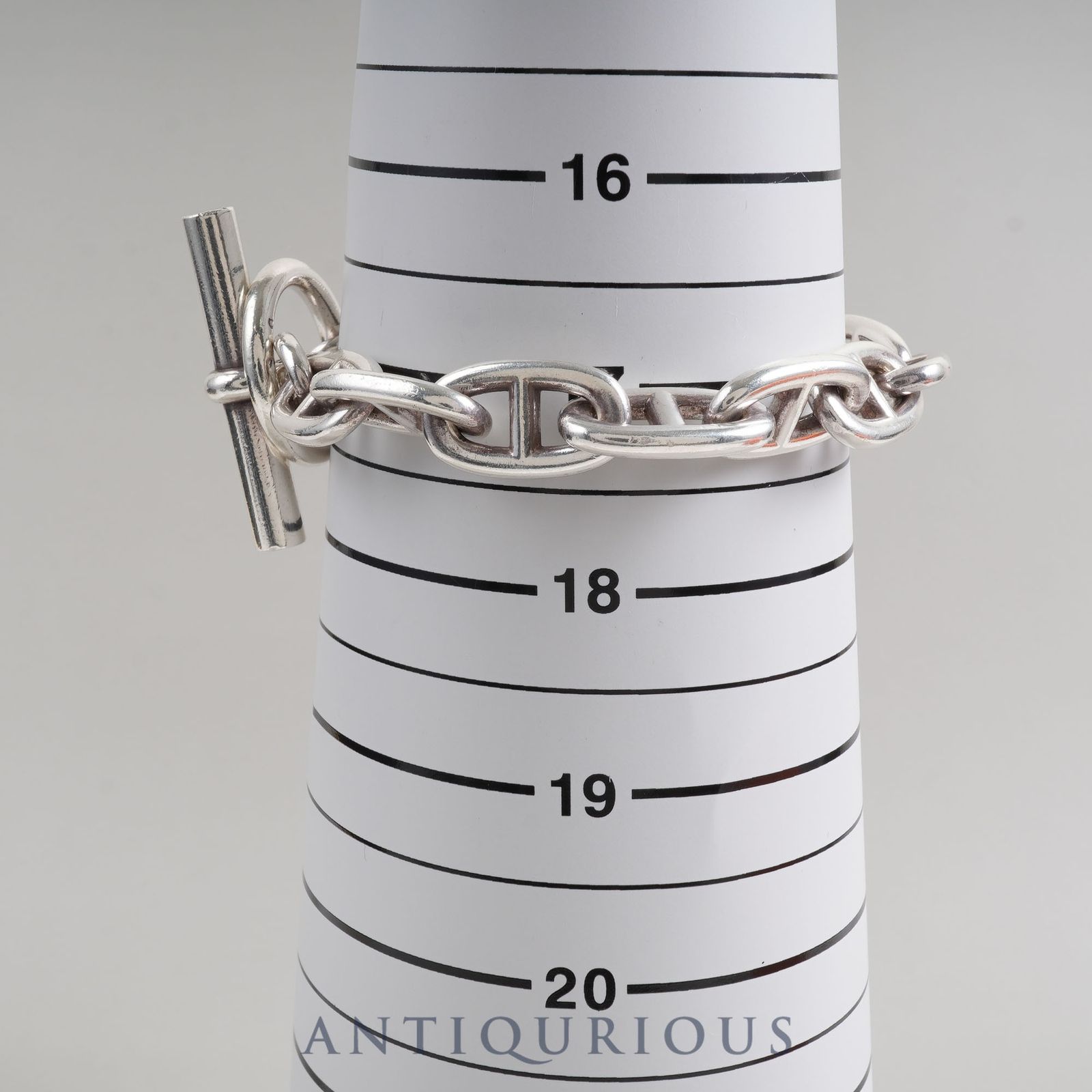 エルメス ブレスレット シェーヌダンクル GM 13コマ 打刻刻印 SV925