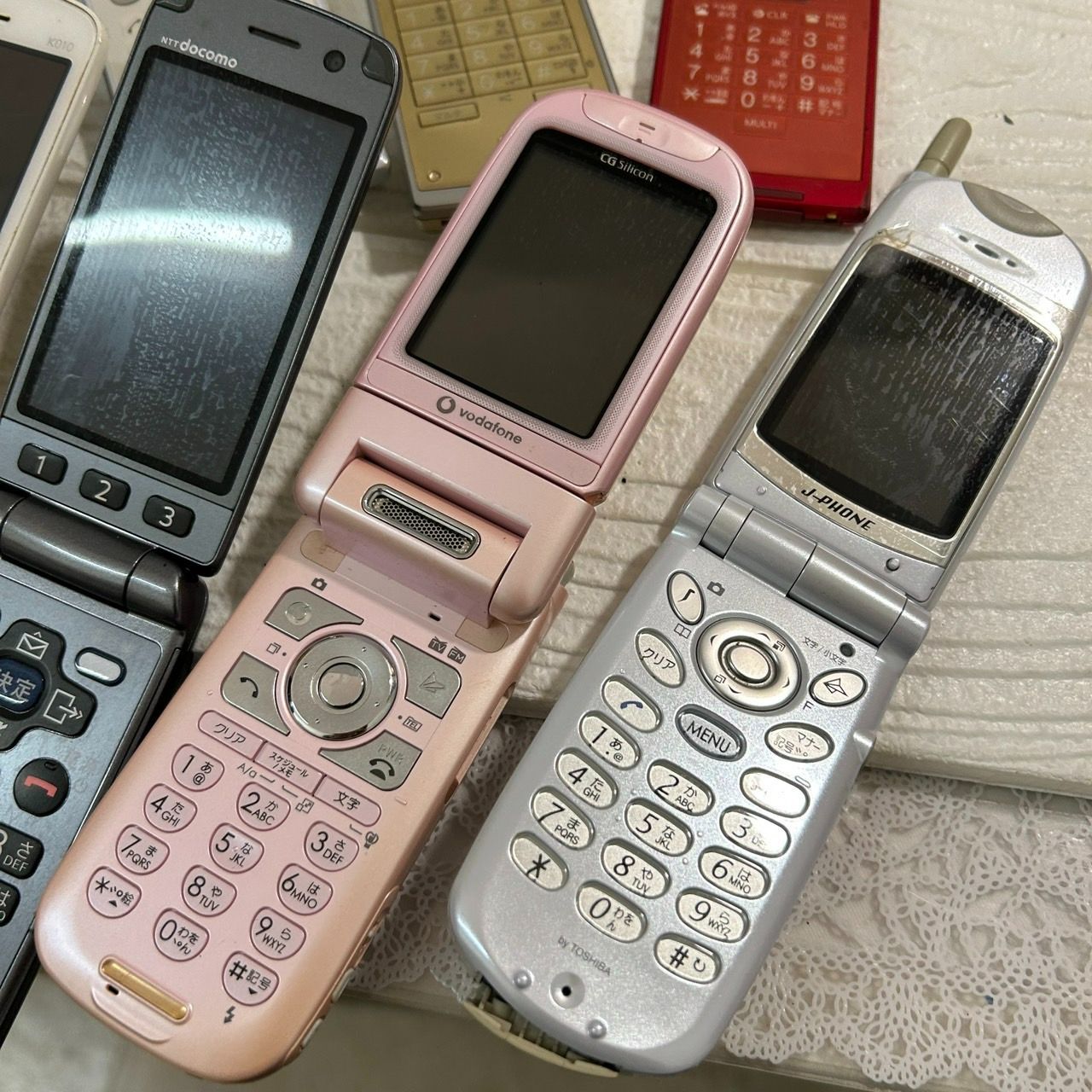 I【ジャンク】ガラケー 26台 まとめ売り ガラパゴス携帯 昭和 レトロ