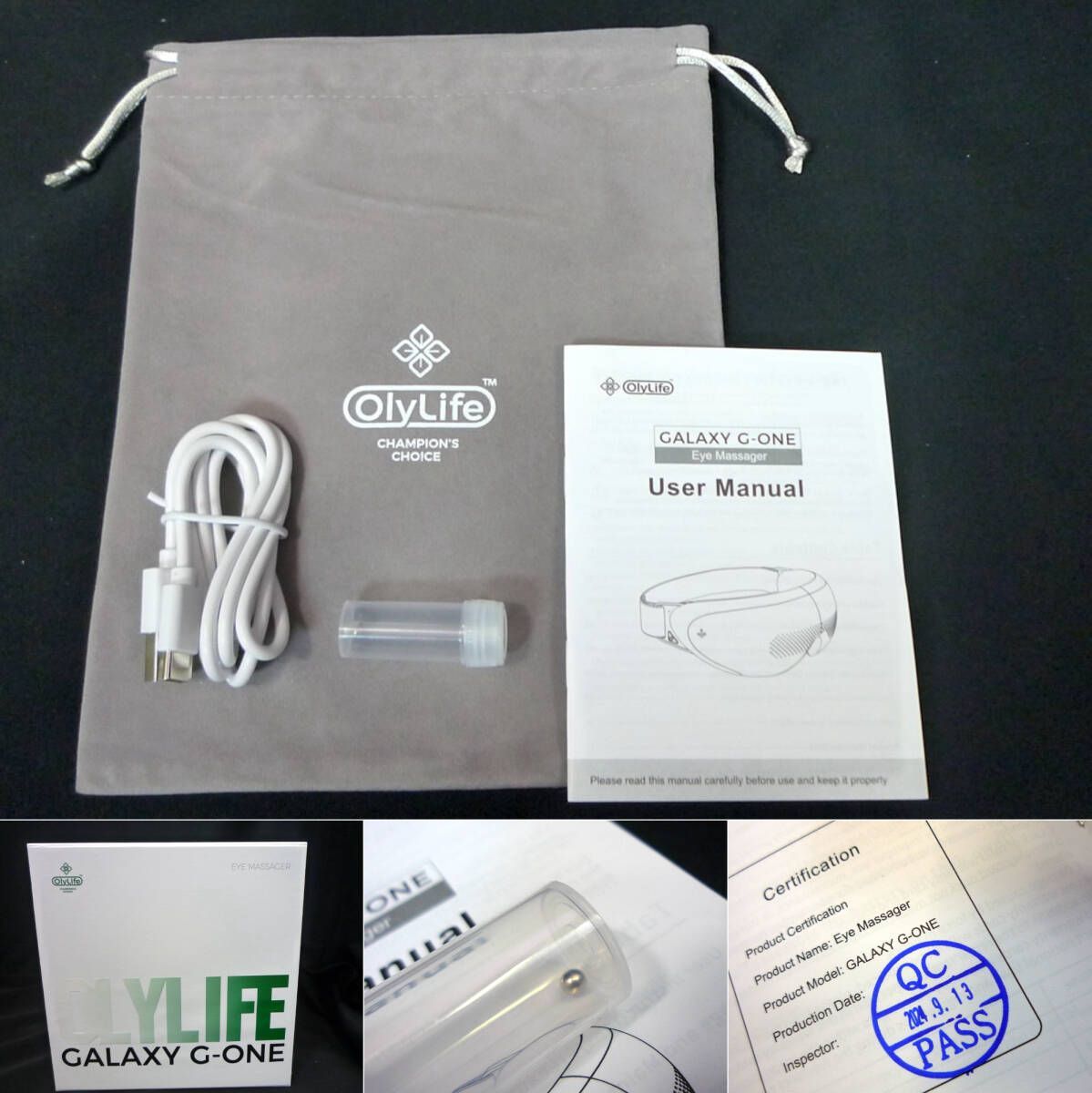 数回使用のみ 極美品 オリーライフ OlyLife GALAXY G-ONE ギャラクシー