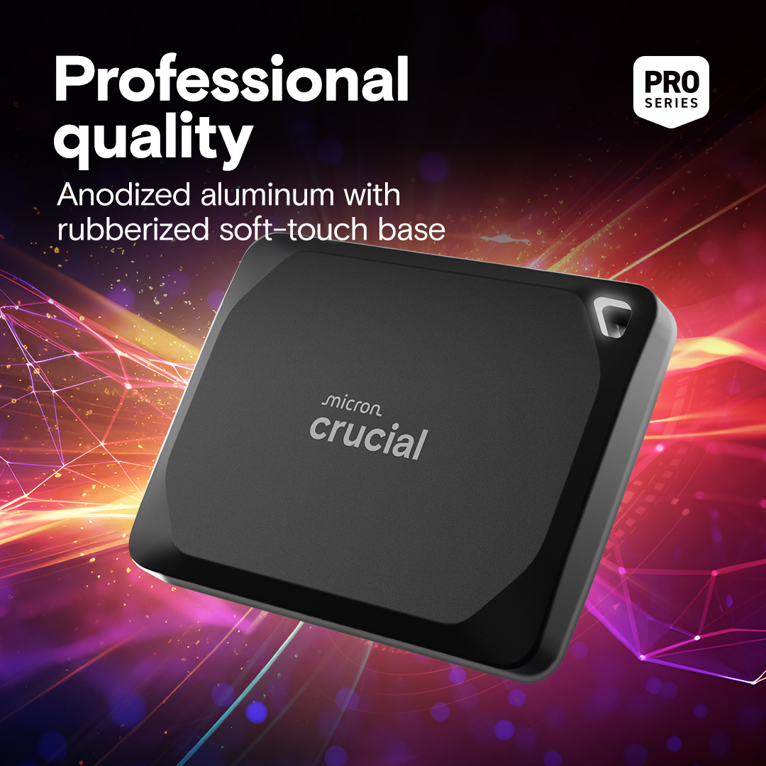 Crucial X10 Pro 2TB Portable SSD | CT2000X10PROSSD9 | crucial.com