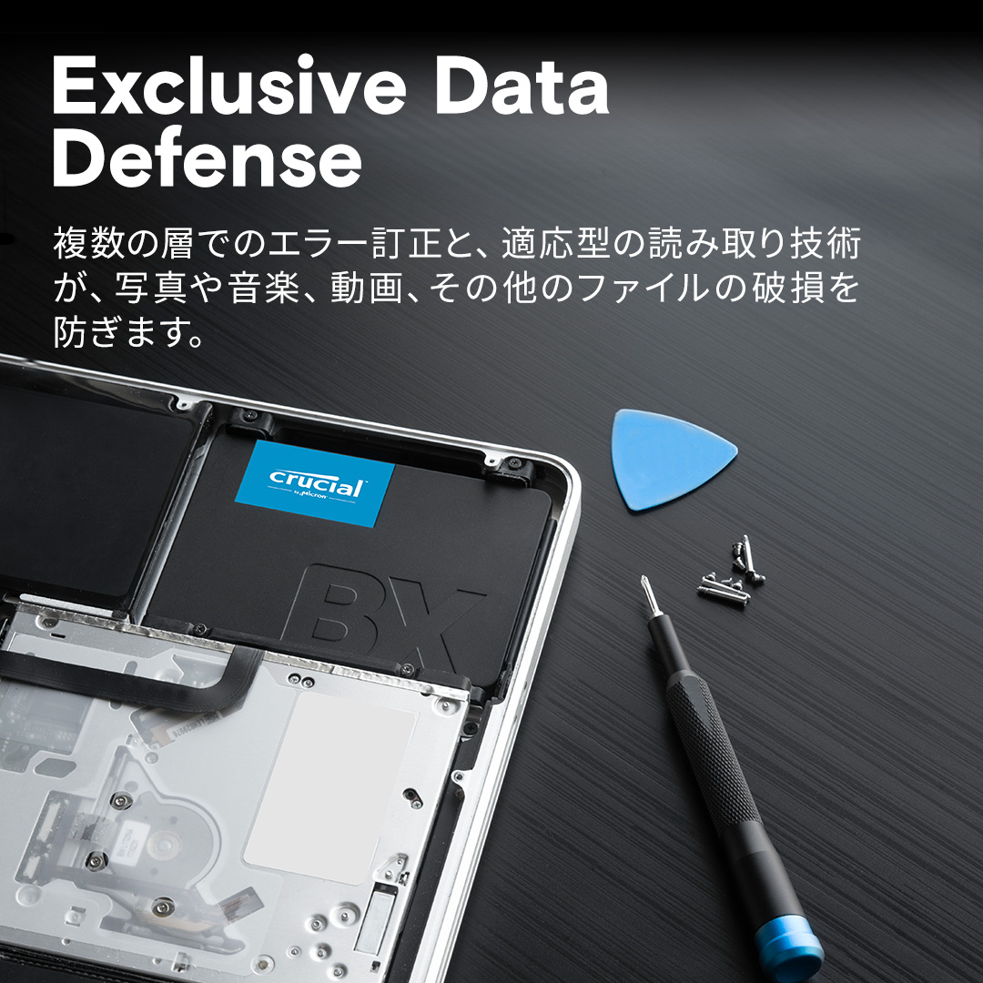 Crucial BX500 2TB 3D NAND SATA 2.5-inch SSD | CT2000BX500SSD1